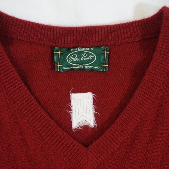 Peter Scott Tiger Woods Wool Golf Vest - Picture 3 of 6